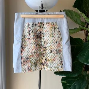 NWT Banana Republic Cute Wool Dot Skirt